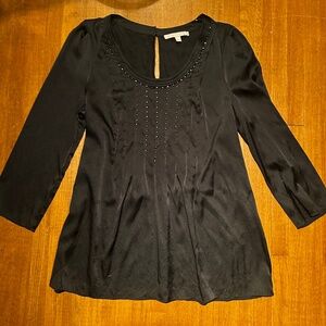 Black Silk Rebecca Taylor Top